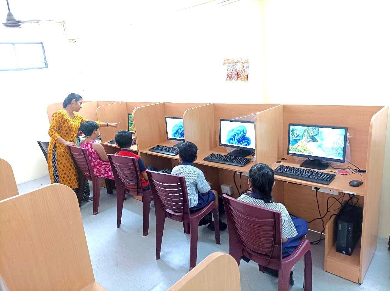Well equipped IT Lab