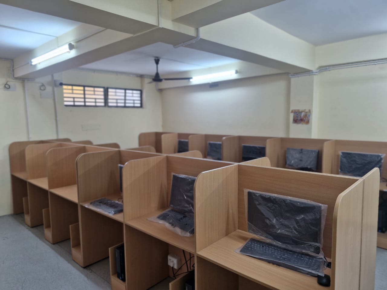 Well equipped IT Lab